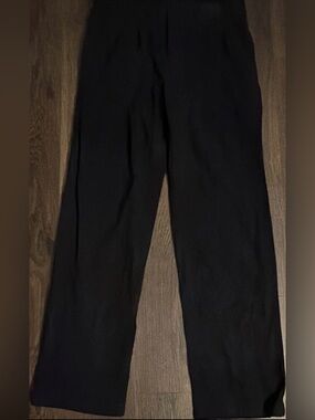 George Black Tailored Pants with Subtle Sheen